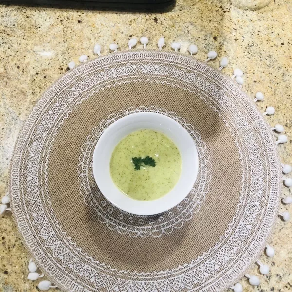 Velouté de courgette "léger"