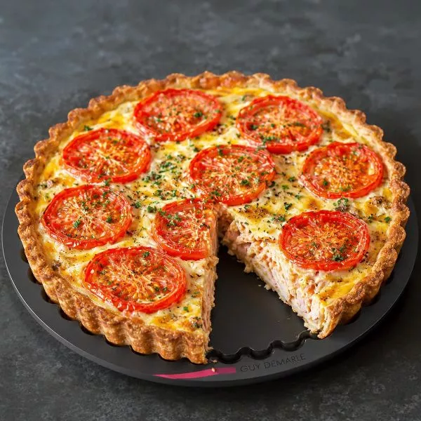 Tarte au thon tomates