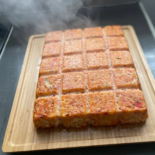 Gâteau de pâte végétarien 