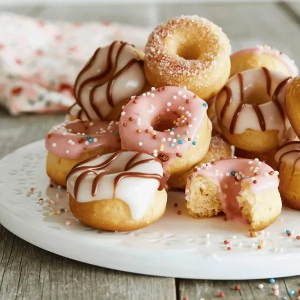 Mini donuts sucrés