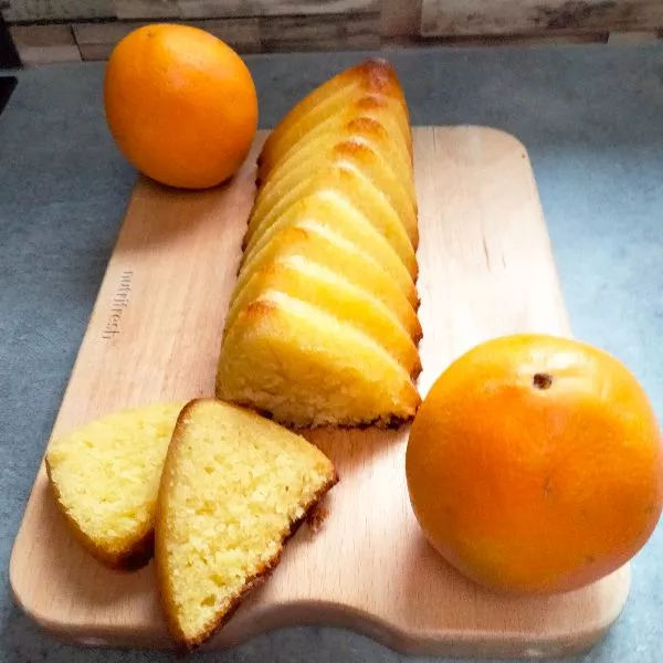 cake à l'orange de Cyril Lignac