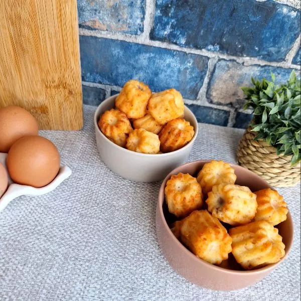 Mini-cannelés au saumon