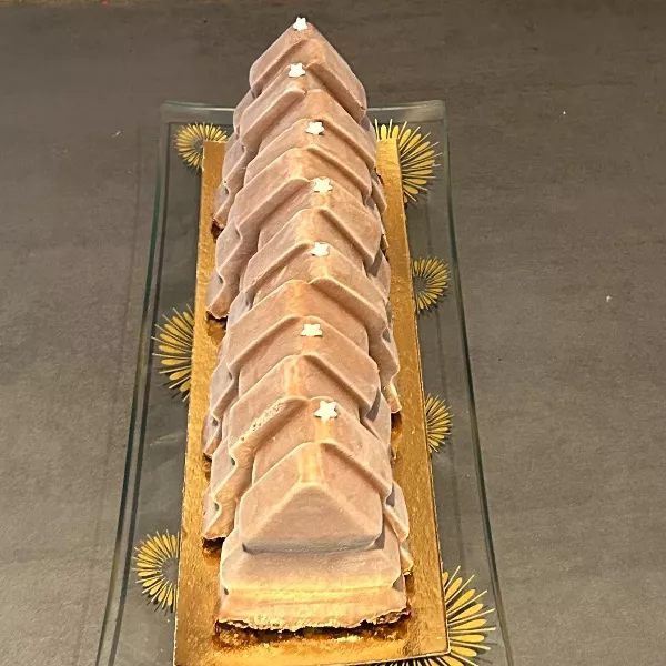 Bûche royal praliné 