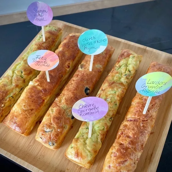 Farandole de cakes salés