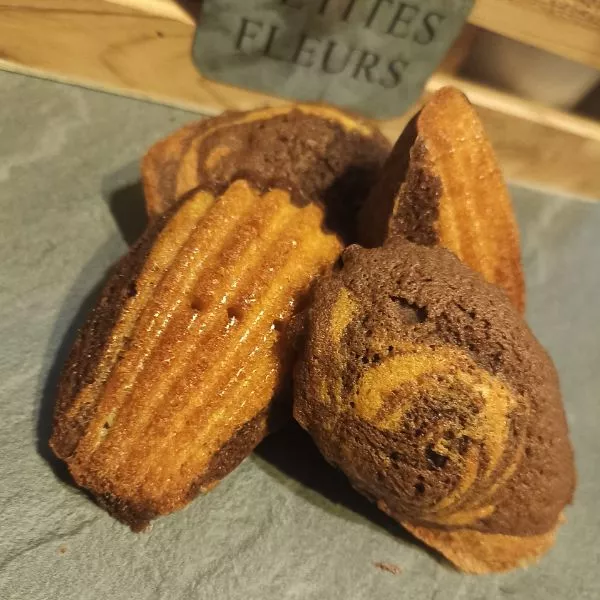 Madeleines marbrées