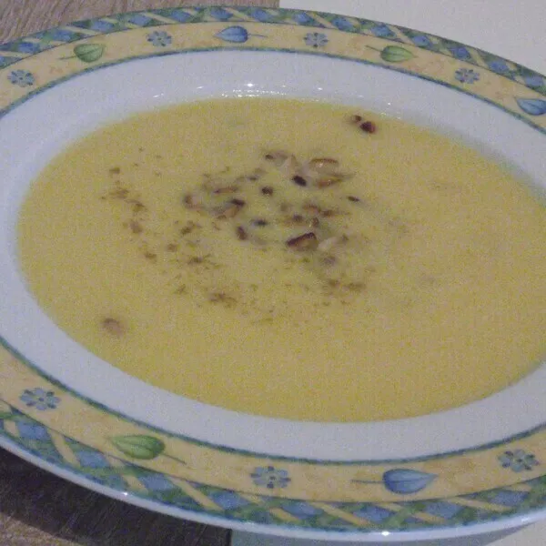 Velouté de courgettes chaud ou froid