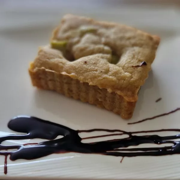 Biscuits à la rhubarbe