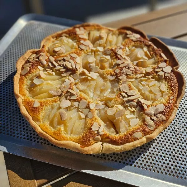 🍐 Tarte Amandine aux Poires & Amandes Effilées