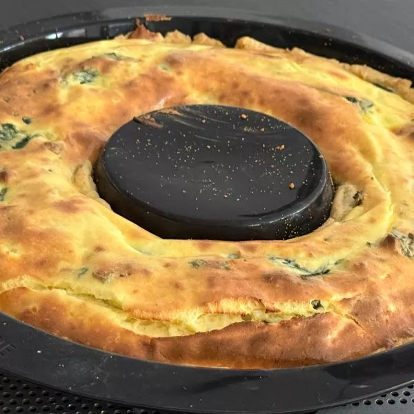 Tarte aux épinards et ricotta 
