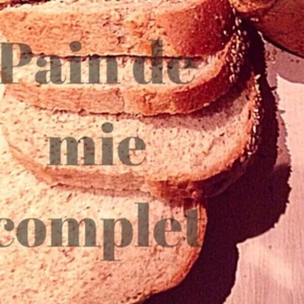 Pain de mie complet 
