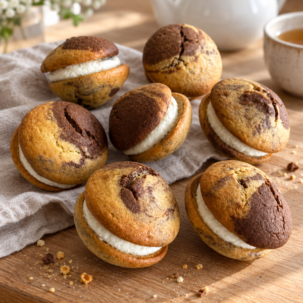 Whoopies marbrés