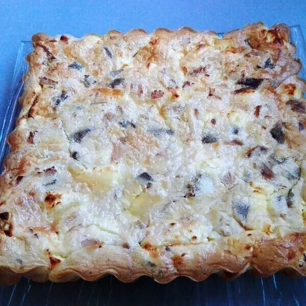 QUICHE AU POULET ET FROMAGE FRAIS
