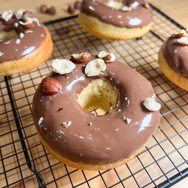 Donuts noisette pâte à tartiner