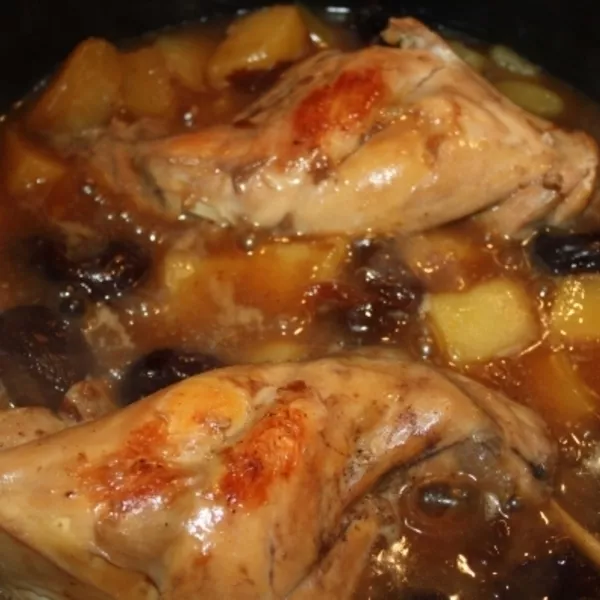 Tajine de cuisses de lapin à ma façon