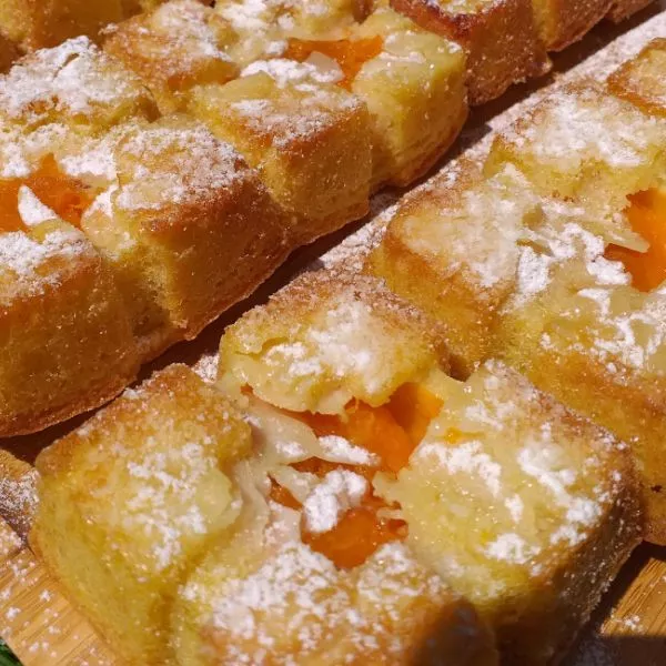 Moelleux abricots amandes