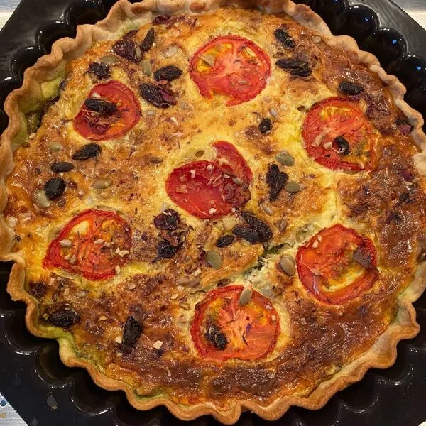 Tarte thon pesto