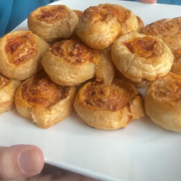 Roulé poivrons gruyère