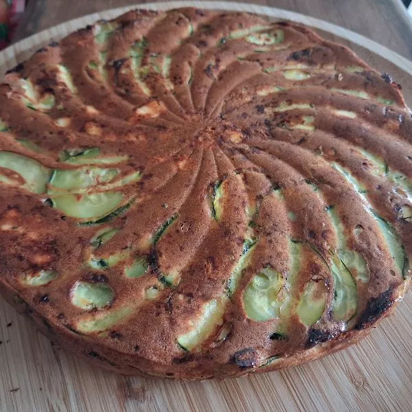 Invisible courgettes feta