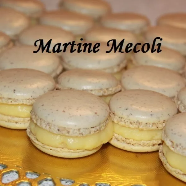 Macarons au citron 