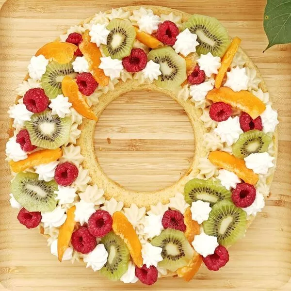 Tarte couronne aux fruits
