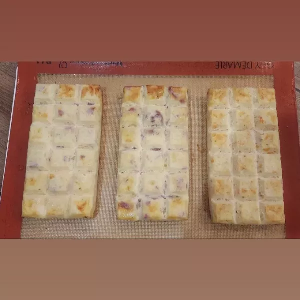 Trilogie de terrines de pomme de terre