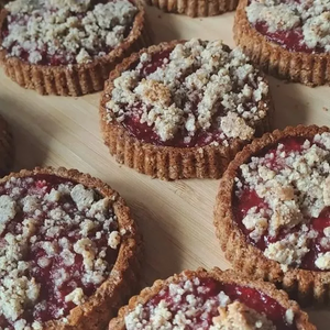 Tartelettes renversées façon crumble