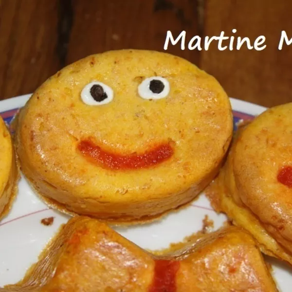 Gâteaux de semoule au potiron