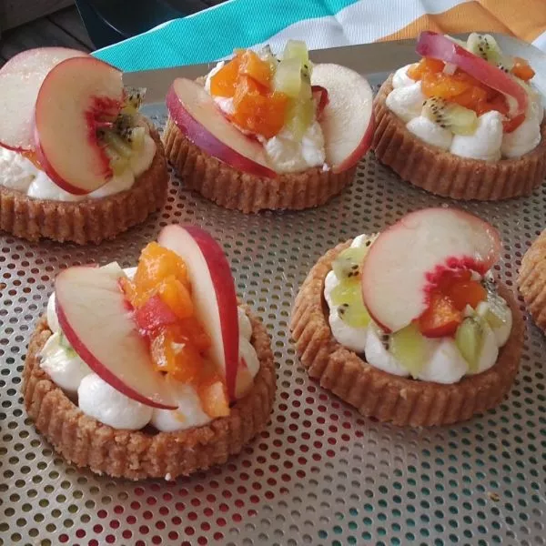 Tarte aux fruits frais sans cuisson