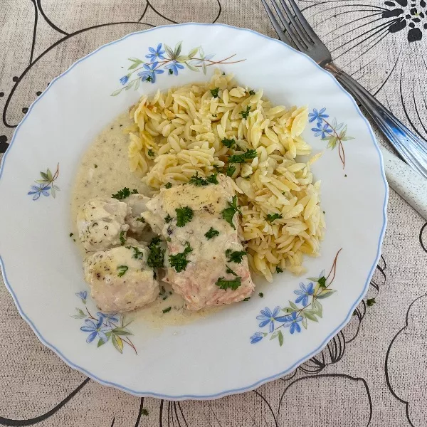 DUO DE POISSON SAUCE CITRONNEE