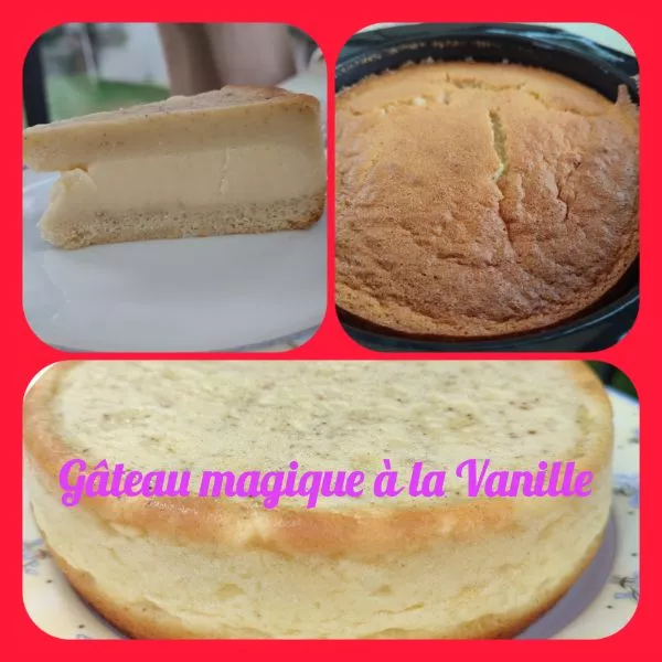Gâteau magique à la vanille