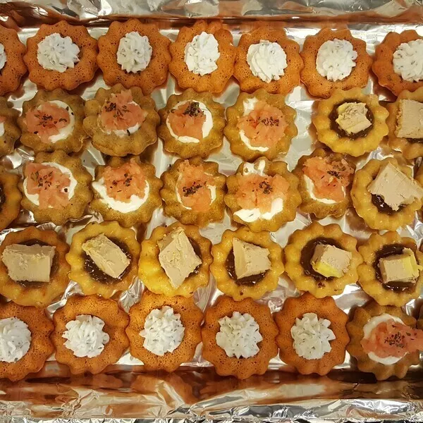 MINI saint honore foie gras