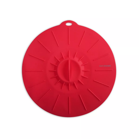 Couvercle en silicone rose - Diamètre 20 cm