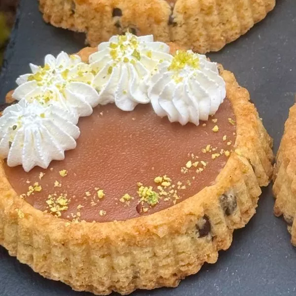 Cookies caramel et crème mascarpone