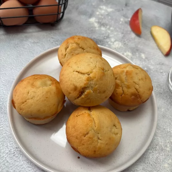 Muffins vanille chocolat