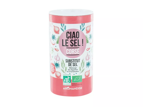 Ciao le sel ! Corsé - Substitut de sel, mélange de légumes et d'aromates bio, 70g