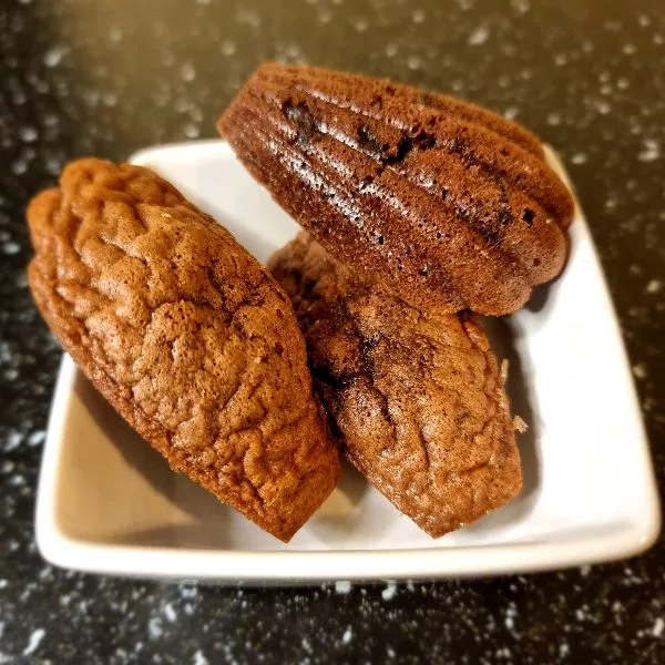 Madeleines au chocolat au Thermomix