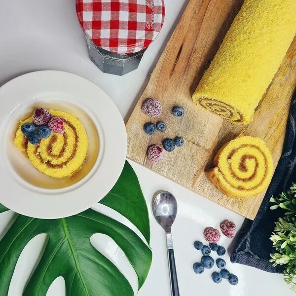 Gâteau roulé de mon enfance 