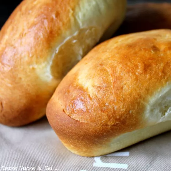 Sandwichs mous (Petits pains au lait)