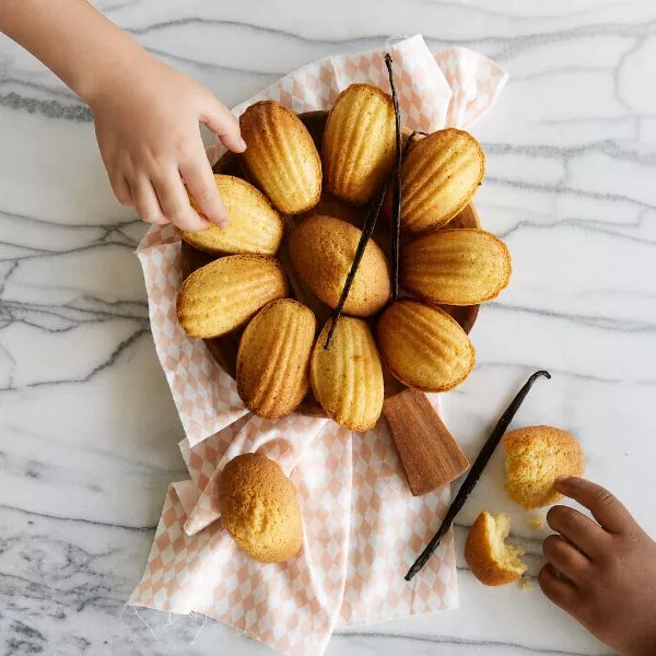 Madeleines magiques à la vanille
