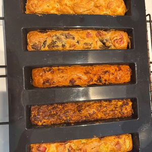 5 cakes longs salés