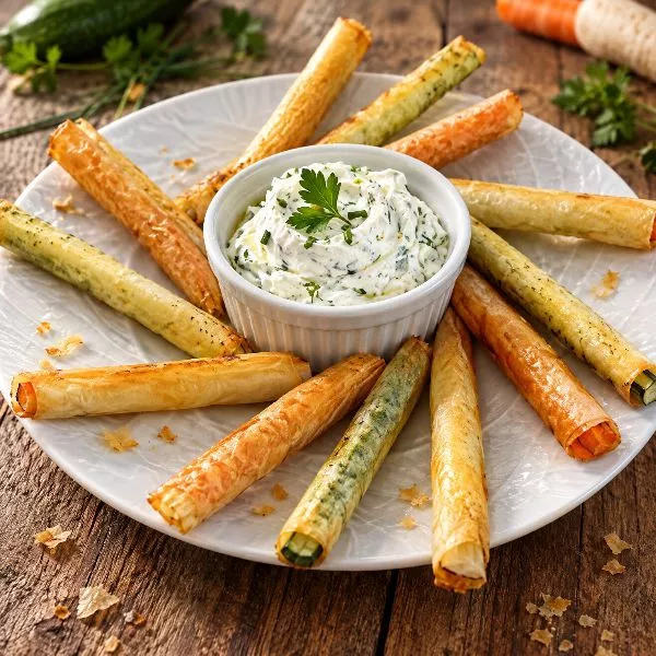 Légumes croustillants