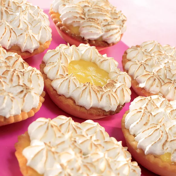Tartelettes citron meringuées