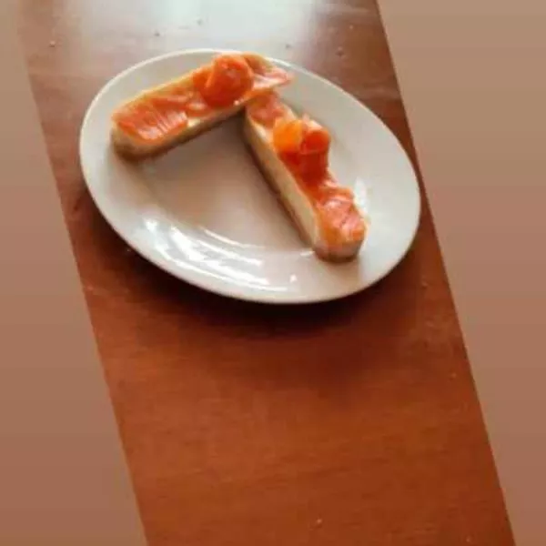 Cheesecakes à la truite fumée