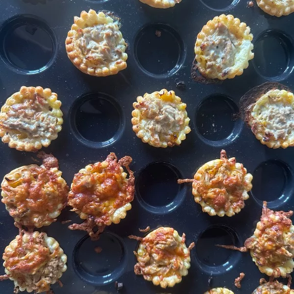 Mini-tartelettes mangue en maree