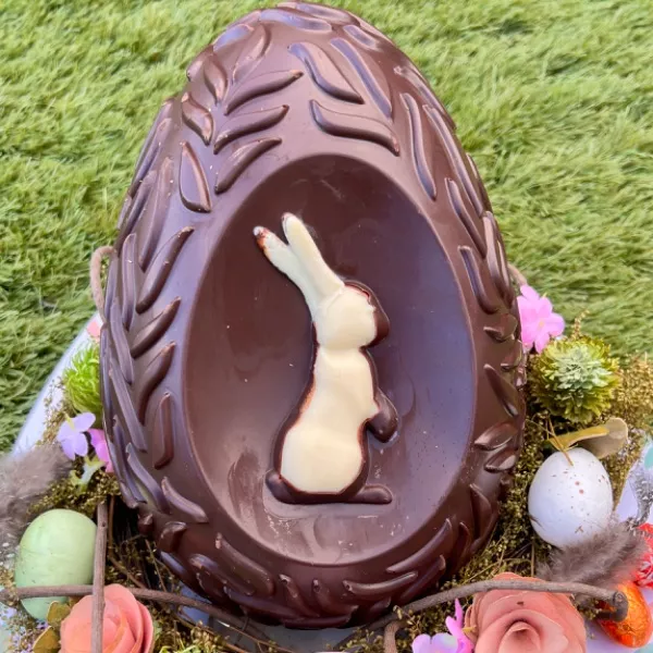 oeuf en chocolat healthy et sans gluten 