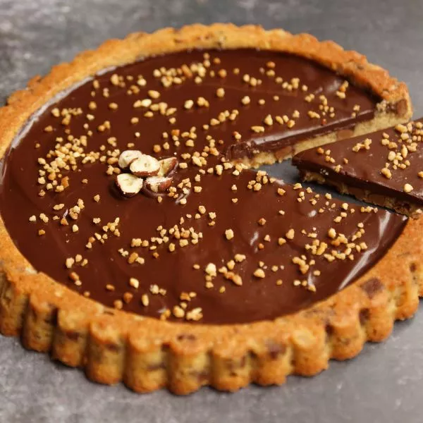 Tarte cookie/chocolat
