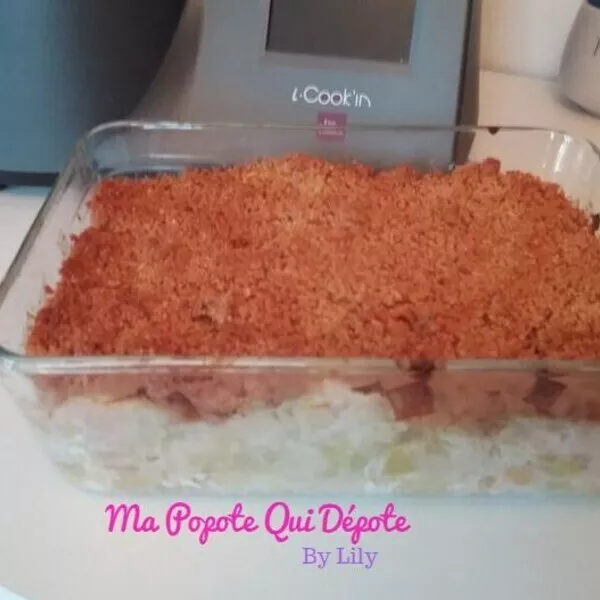 Crumble de Colin aux Poireaux