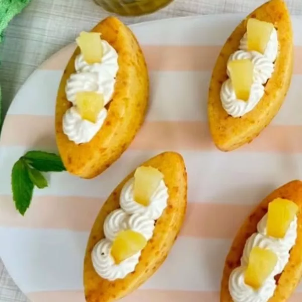 Barquettes Pina Colada