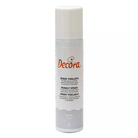 Spray alimentaire blanc nacré 75 ml
