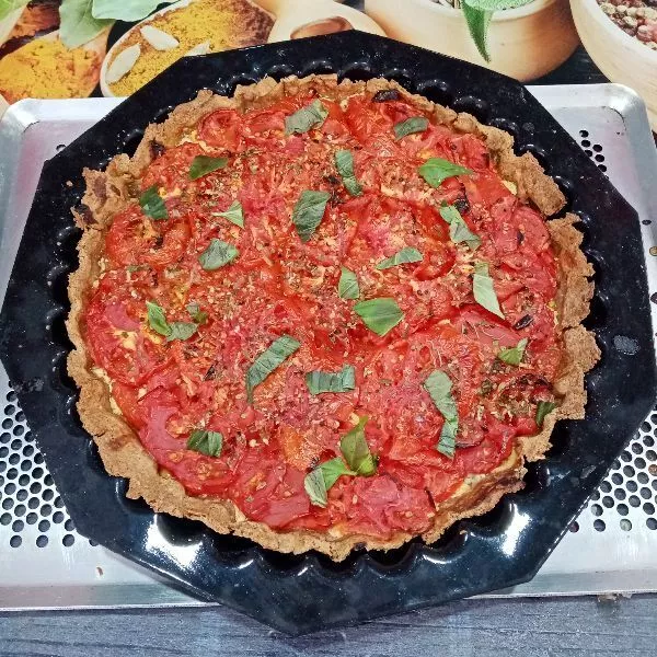 tarte à la tomate